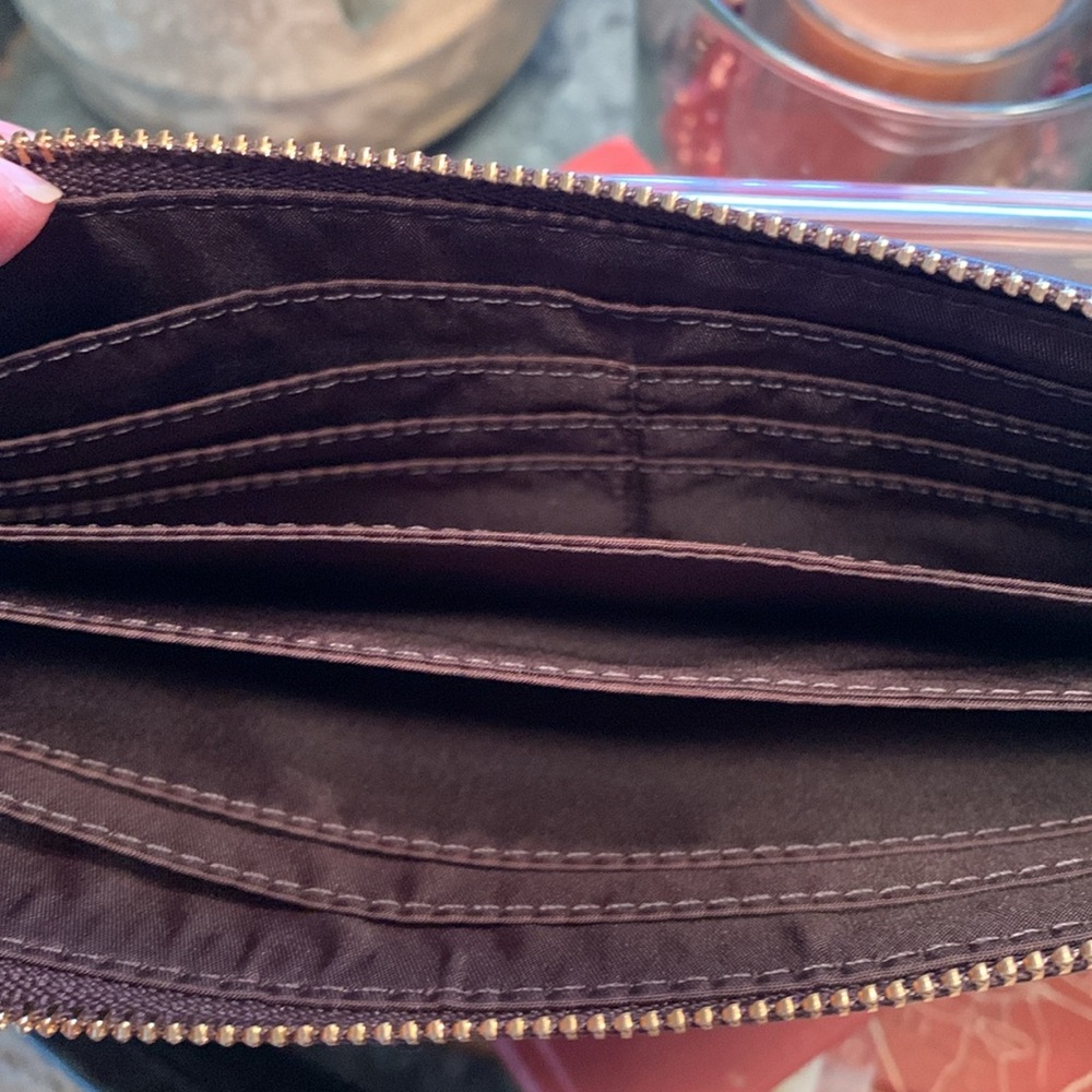 Coach cheetah wallet wristlet - Picture 5 of 5